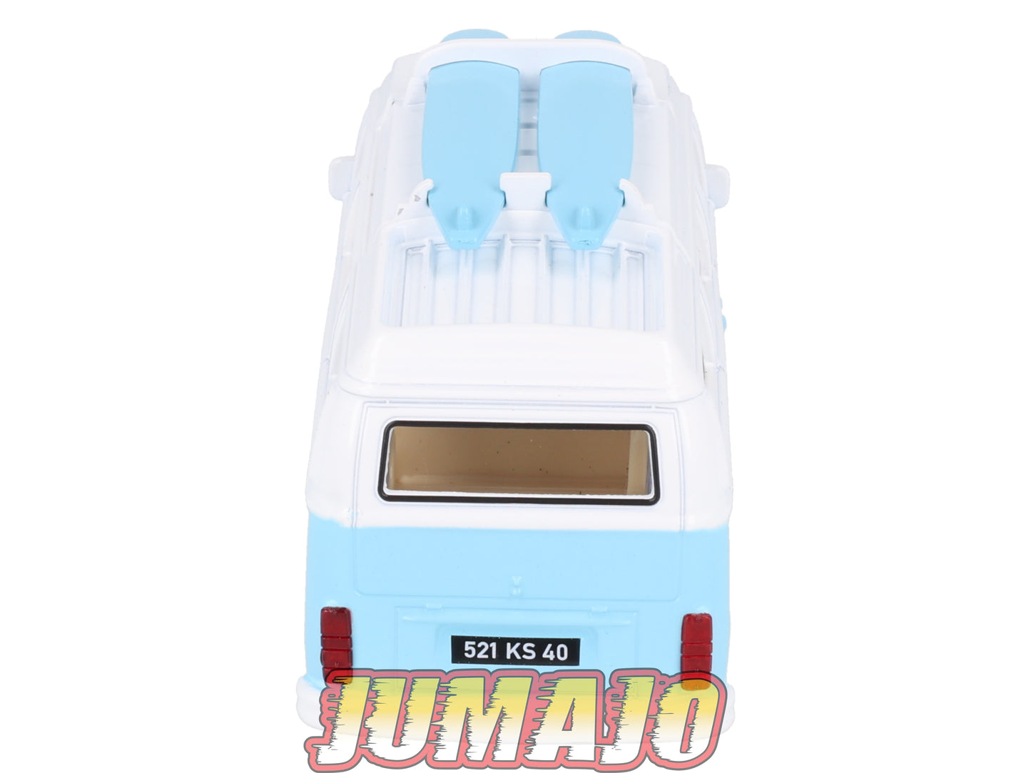JC14 Voiture 1/43 JET-CAR NOREV : VOLKSWAGEN Combi T2 Bleu 1973
