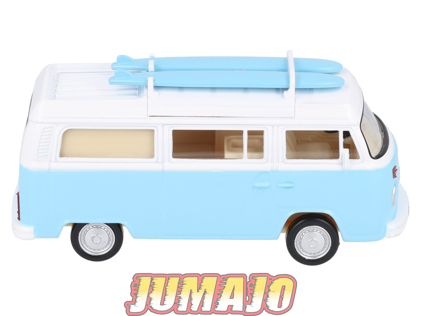 JC14 Voiture 1/43 JET-CAR NOREV : VOLKSWAGEN Combi T2 Bleu 1973