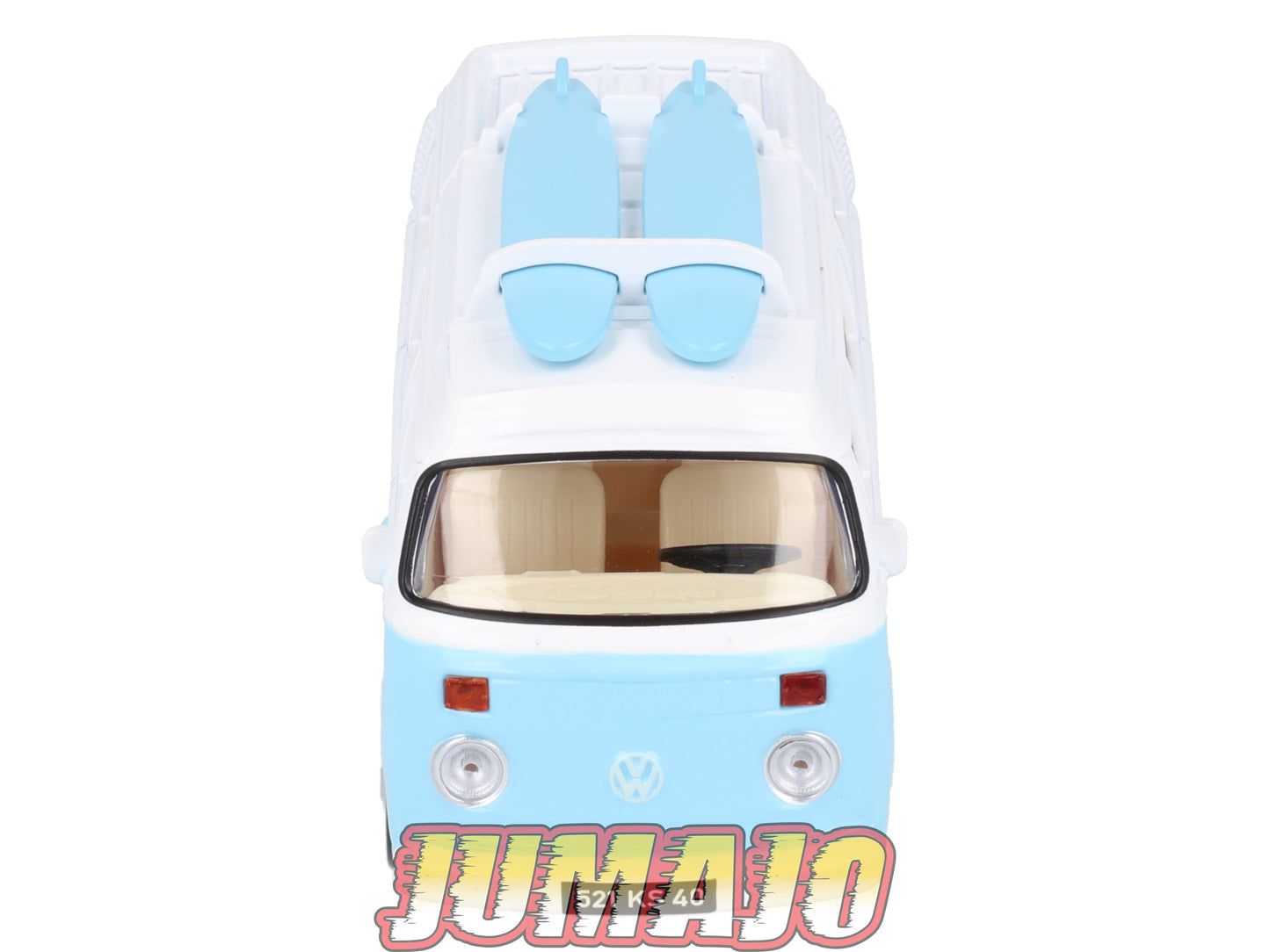 JC14 Voiture 1/43 JET-CAR NOREV : VOLKSWAGEN Combi T2 Bleu 1973