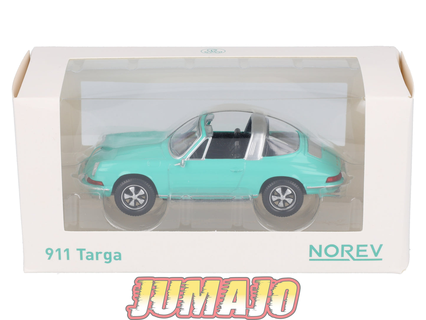 JC15 Voiture 1/43 JET-CAR NOREV : PORSCHE 911 Targa 1969 verte