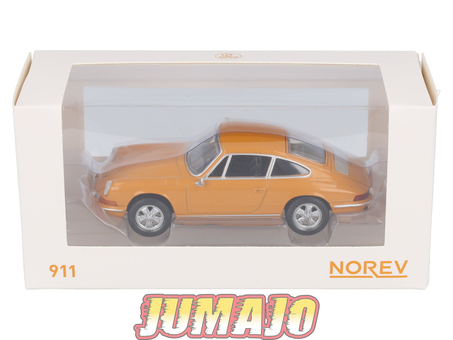 JC18 Voiture 1/43 JET-CAR NOREV : PORSCHE 911 Orange 1969