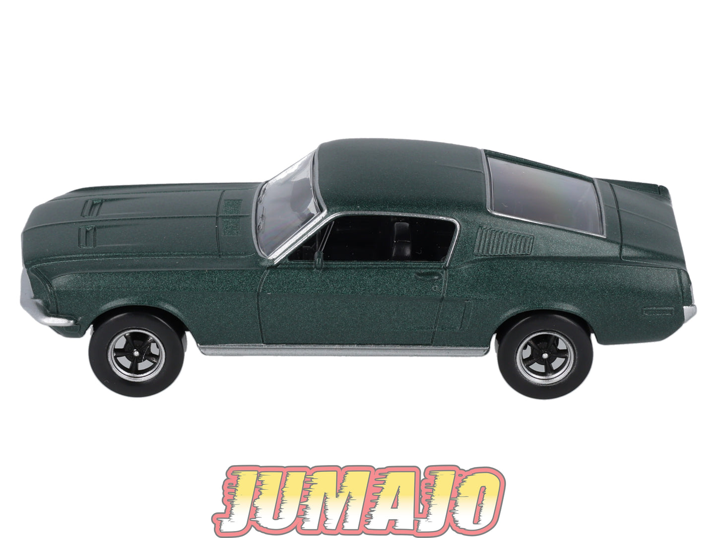 JC1 Voiture 1/43 JET-CAR NOREV : FORD Mustang fastback 1968 bullitt verte