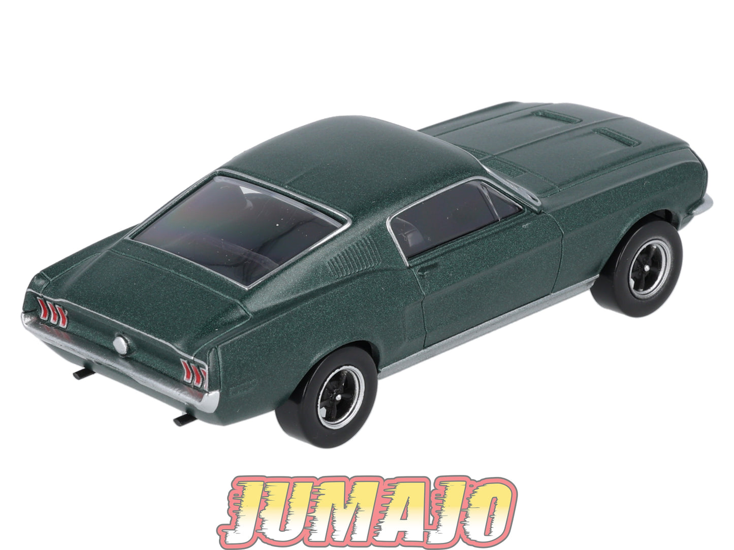 JC1 Voiture 1/43 JET-CAR NOREV : FORD Mustang fastback 1968 bullitt verte