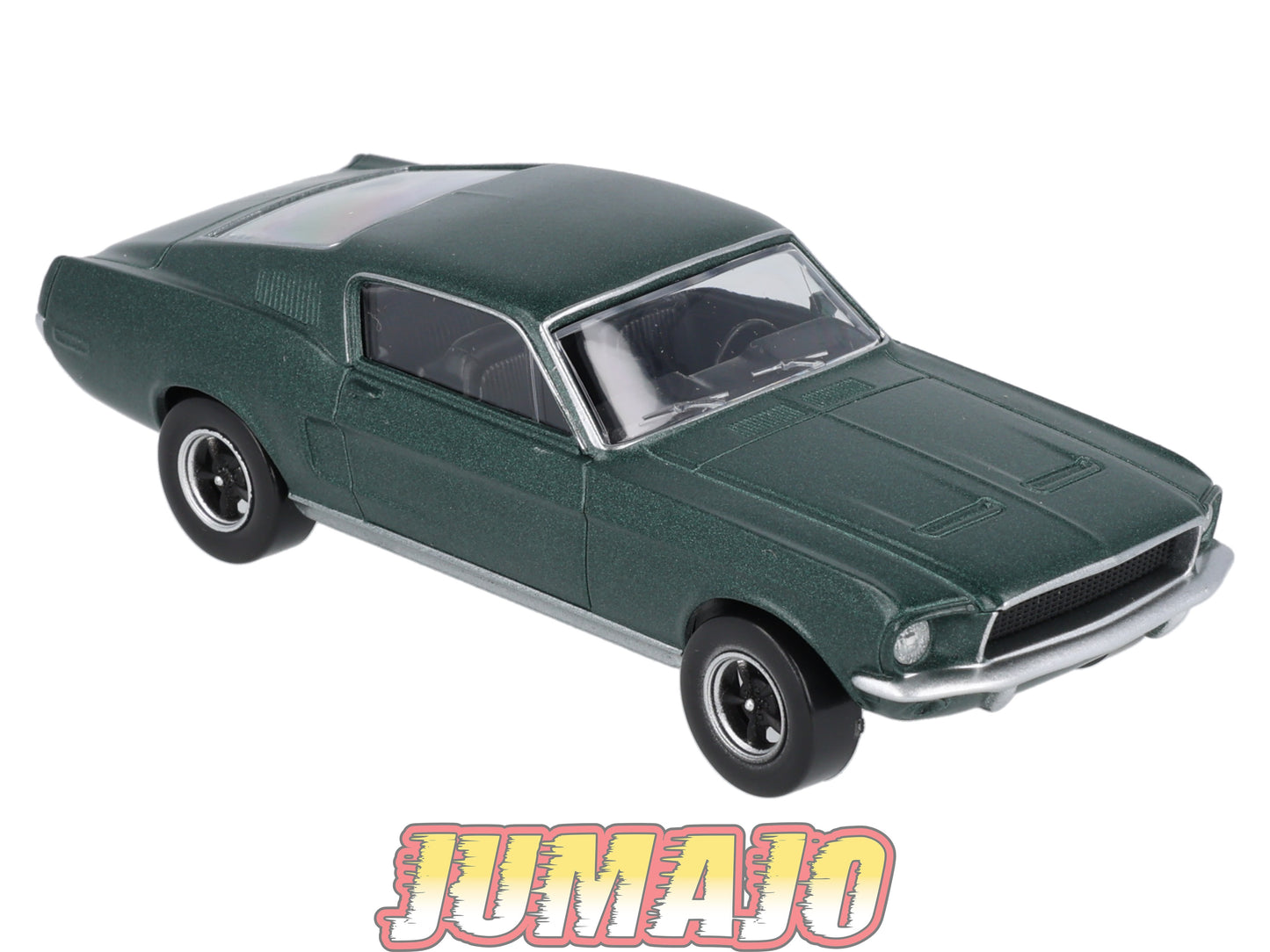 JC1 Voiture 1/43 JET-CAR NOREV : FORD Mustang fastback 1968 bullitt verte
