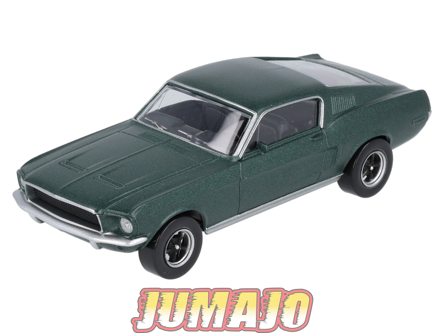 JC1 Voiture 1/43 JET-CAR NOREV : FORD Mustang fastback 1968 bullitt verte