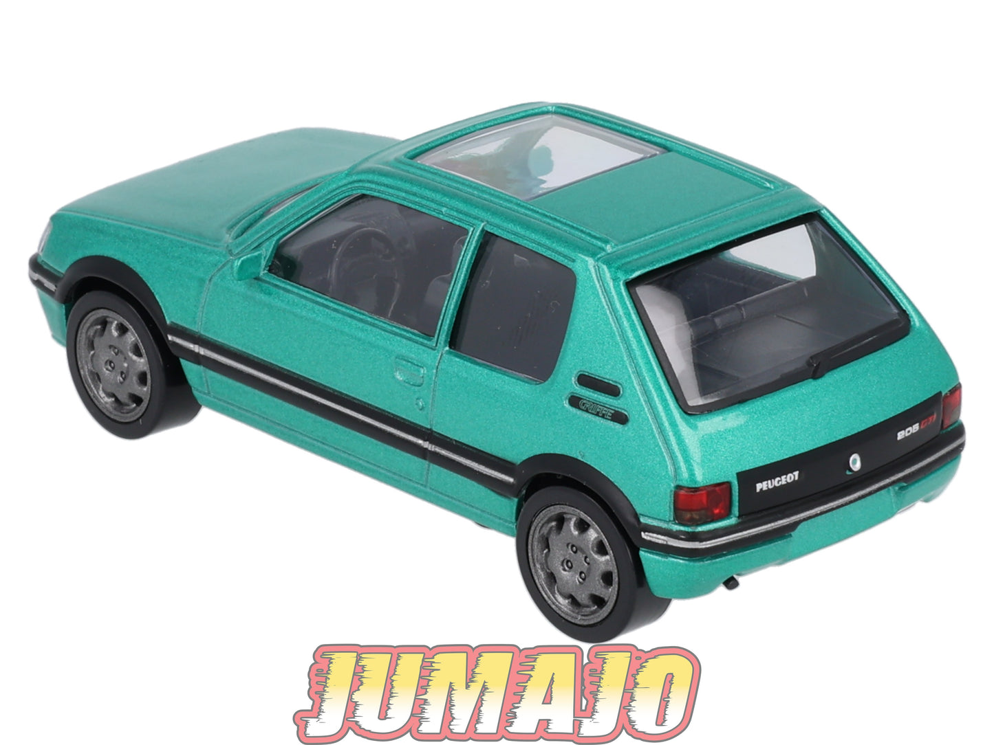 JC22 Voiture 1/43 JET-CAR NOREV : PEUGEOT 205 GTi 1992 Verte