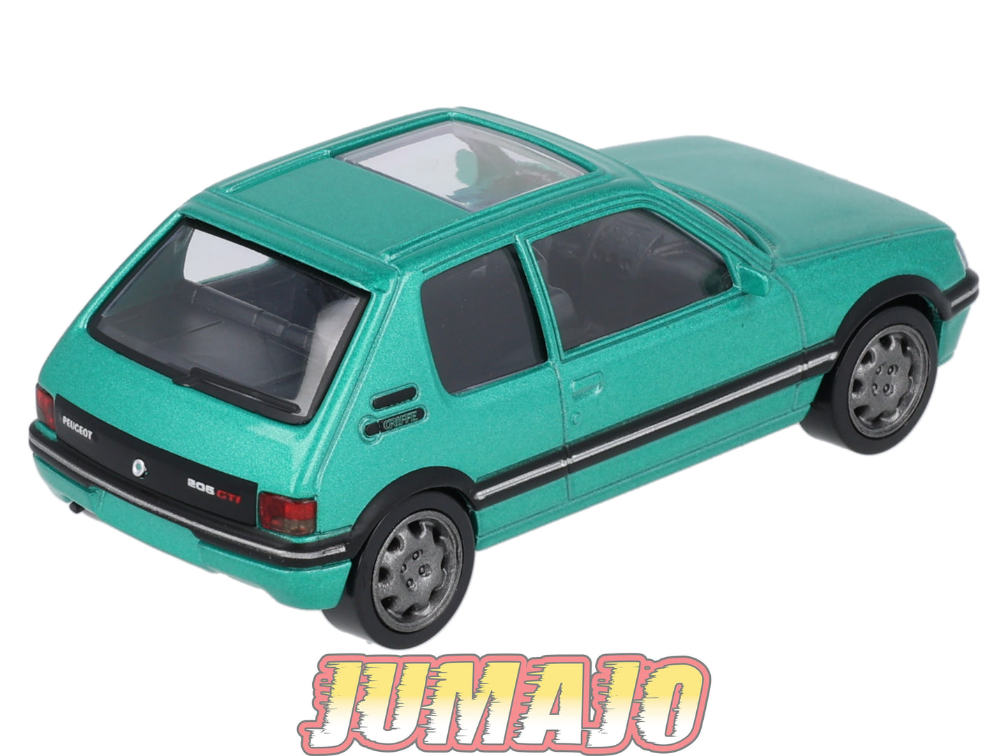 JC22 Voiture 1/43 JET-CAR NOREV : PEUGEOT 205 GTi 1992 Verte