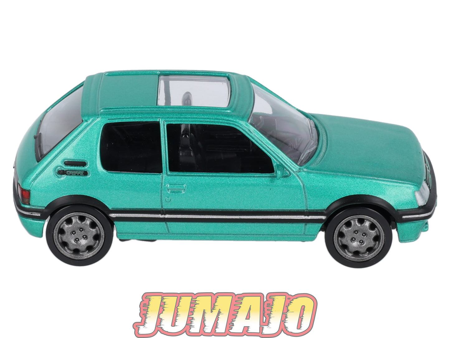 JC22 Voiture 1/43 JET-CAR NOREV : PEUGEOT 205 GTi 1992 Verte