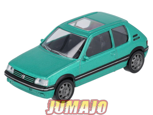 JC22 Voiture 1/43 JET-CAR NOREV : PEUGEOT 205 GTi 1992 Verte
