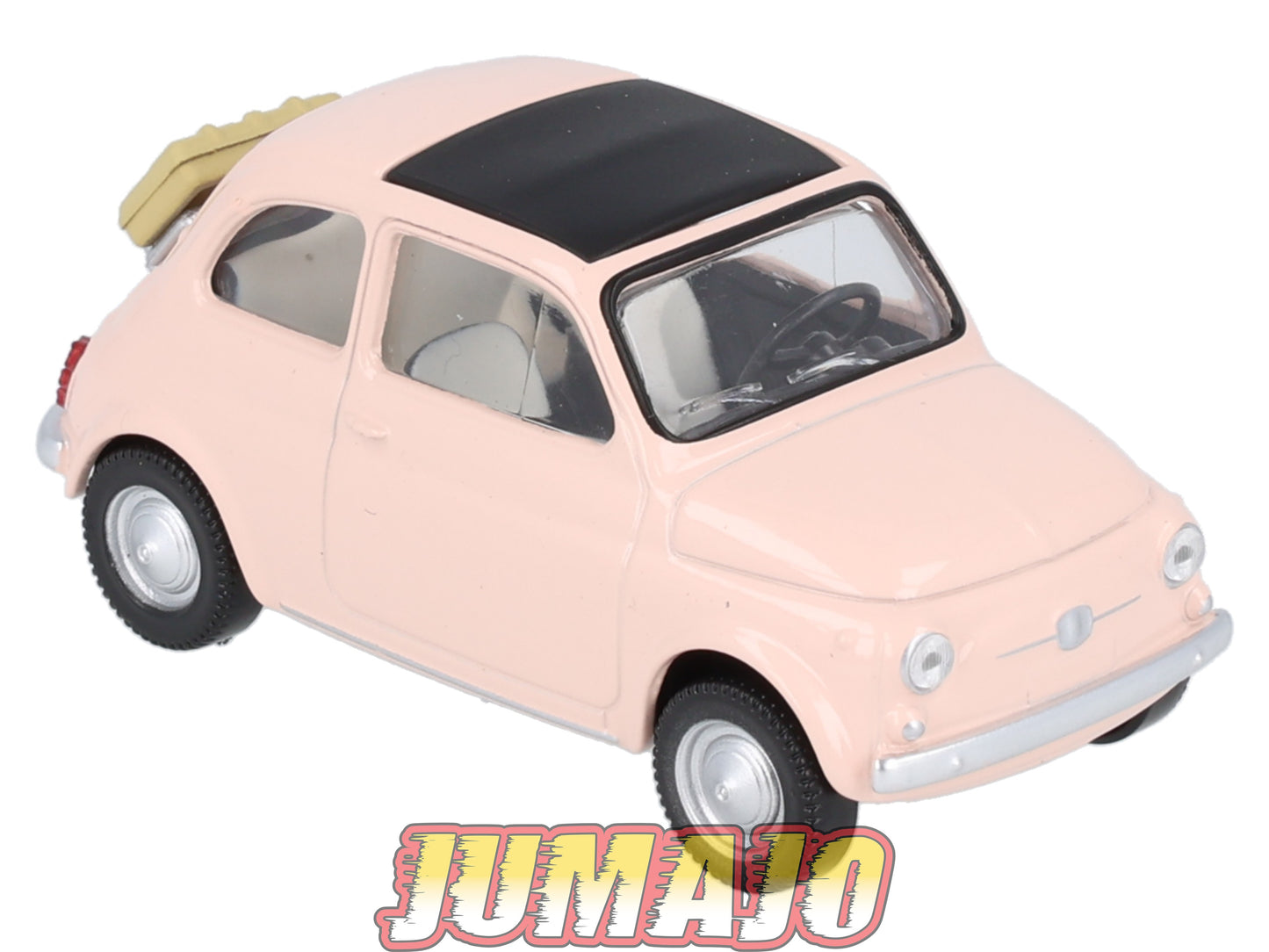 JC23 Voiture 1/43 JET-CAR NOREV : FIAT 500 rose 1965