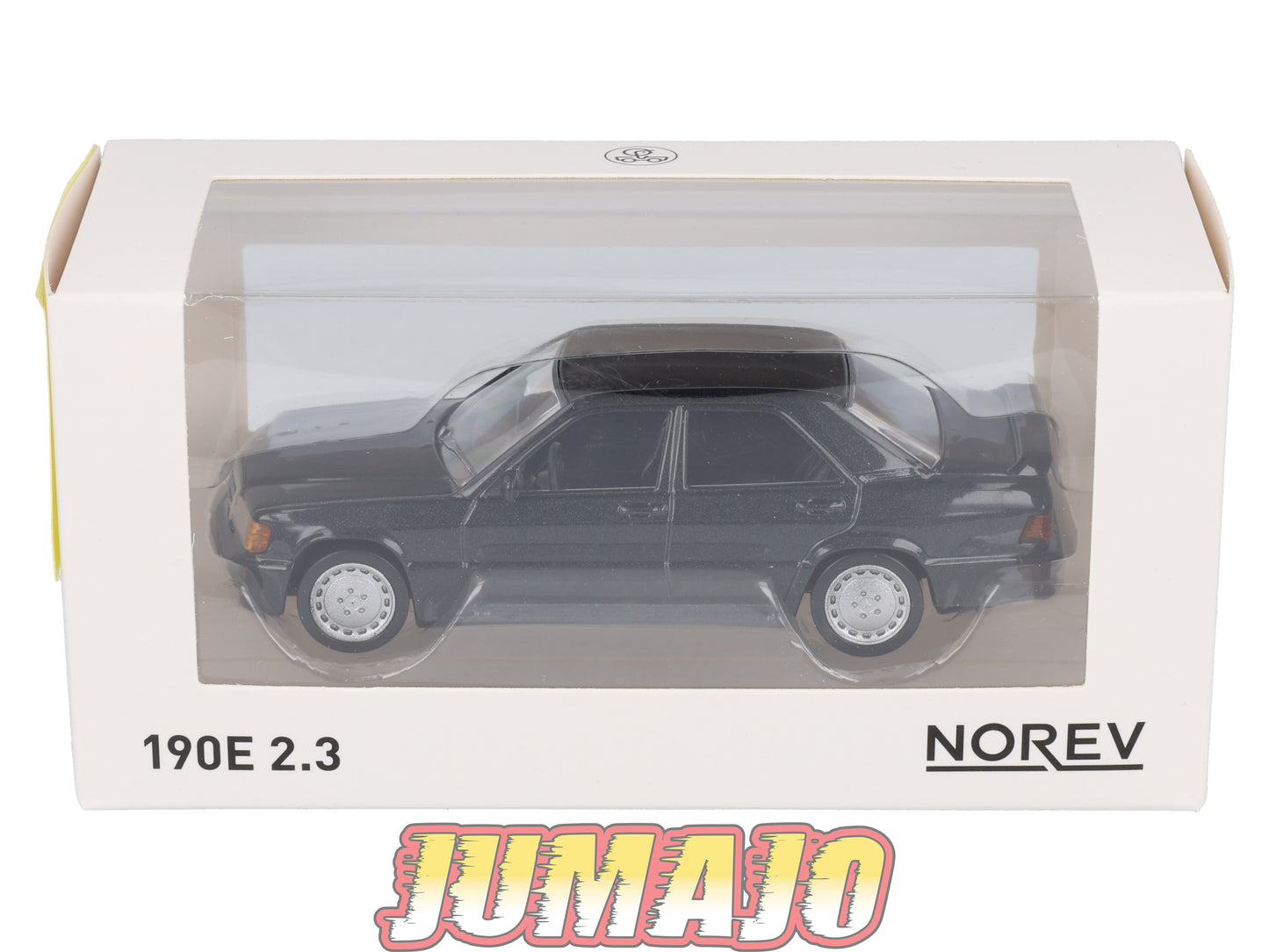 JC27 Voiture 1/43 JET-CAR NOREV : MERCEDES-Benz 190E 2.3 1984 noire