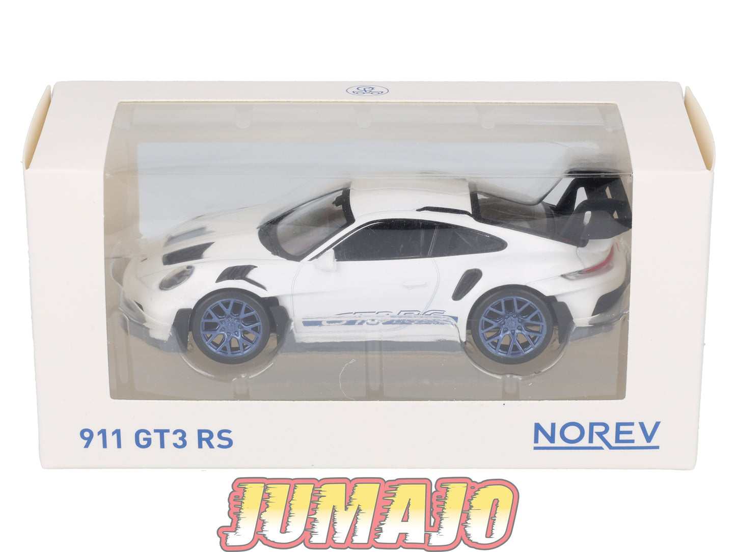 JC28 Voiture 1/43 JET-CAR NOREV : PORSCHE 911 GT3 RS 992 2022 Blanche