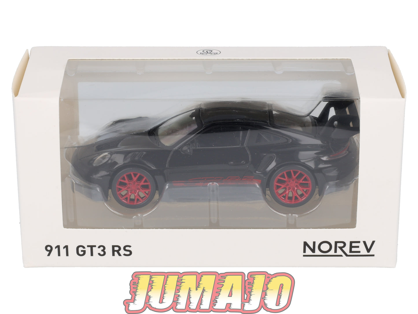 JC29 Voiture 1/43 JET-CAR NOREV : PORSCHE 911 GT3 RS 992 2022 Noire