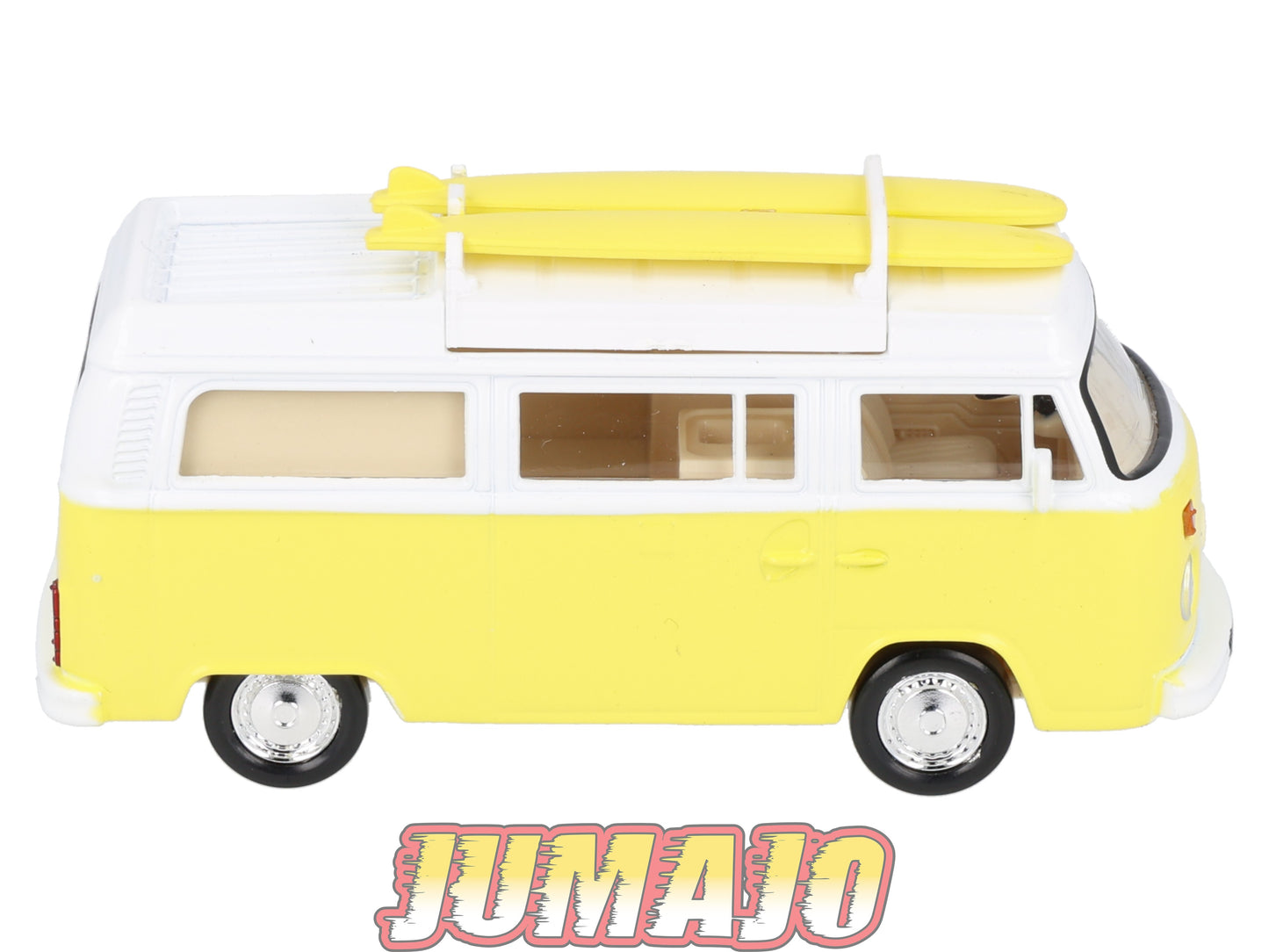 JC30 Voiture 1/43 JET-CAR NOREV : VOLKSWAGEN Combi T2 jaune 1973