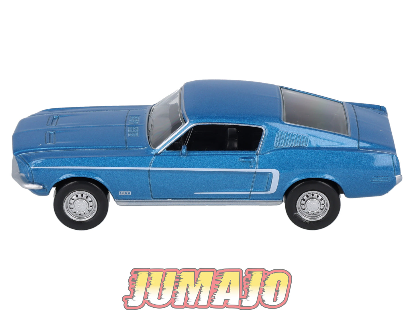 JC33 Voiture 1/43 JET-CAR NOREV : FORD Mustang fastback 1968 Bleue