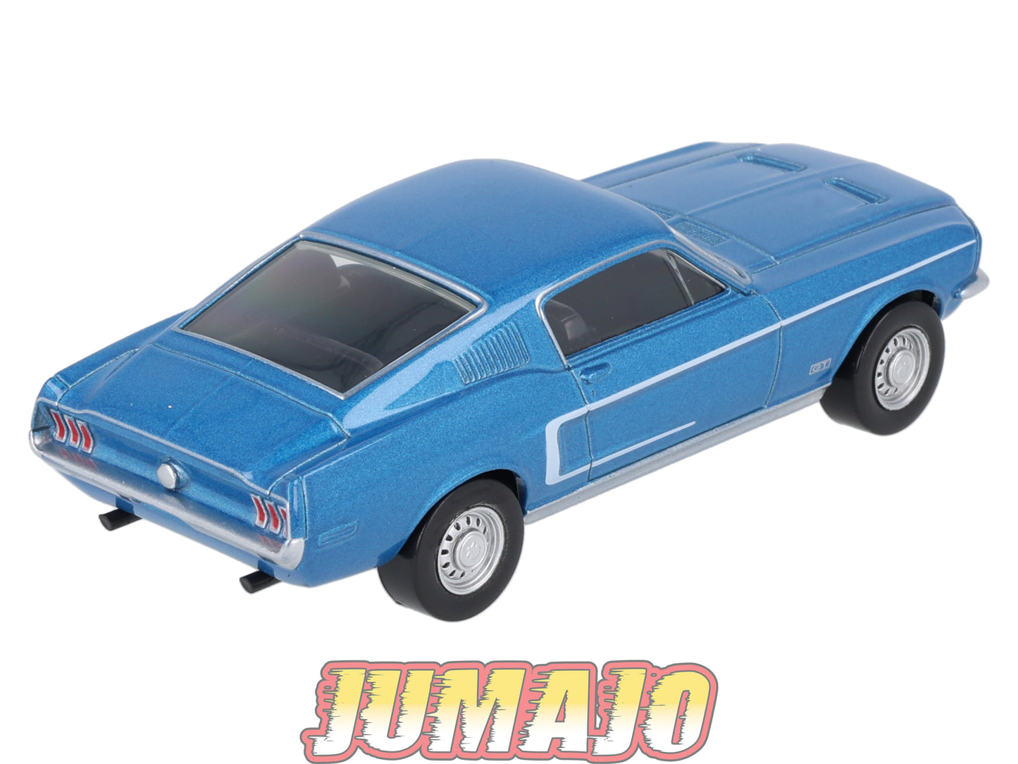 JC33 Voiture 1/43 JET-CAR NOREV : FORD Mustang fastback 1968 Bleue