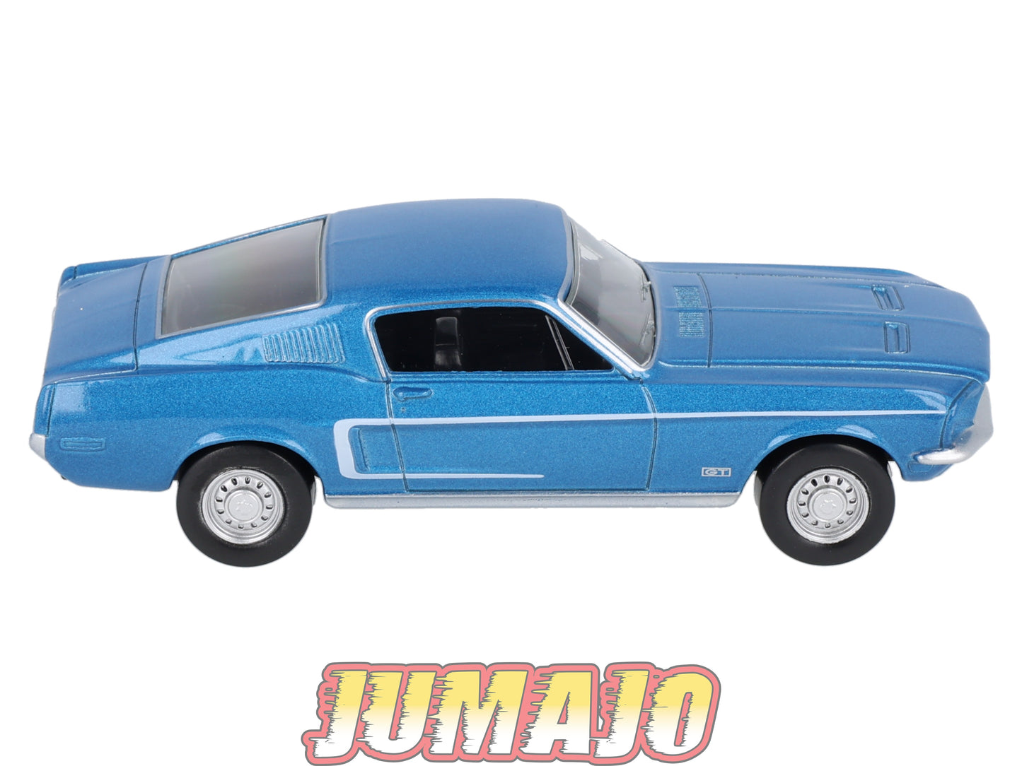 JC33 Voiture 1/43 JET-CAR NOREV : FORD Mustang fastback 1968 Bleue