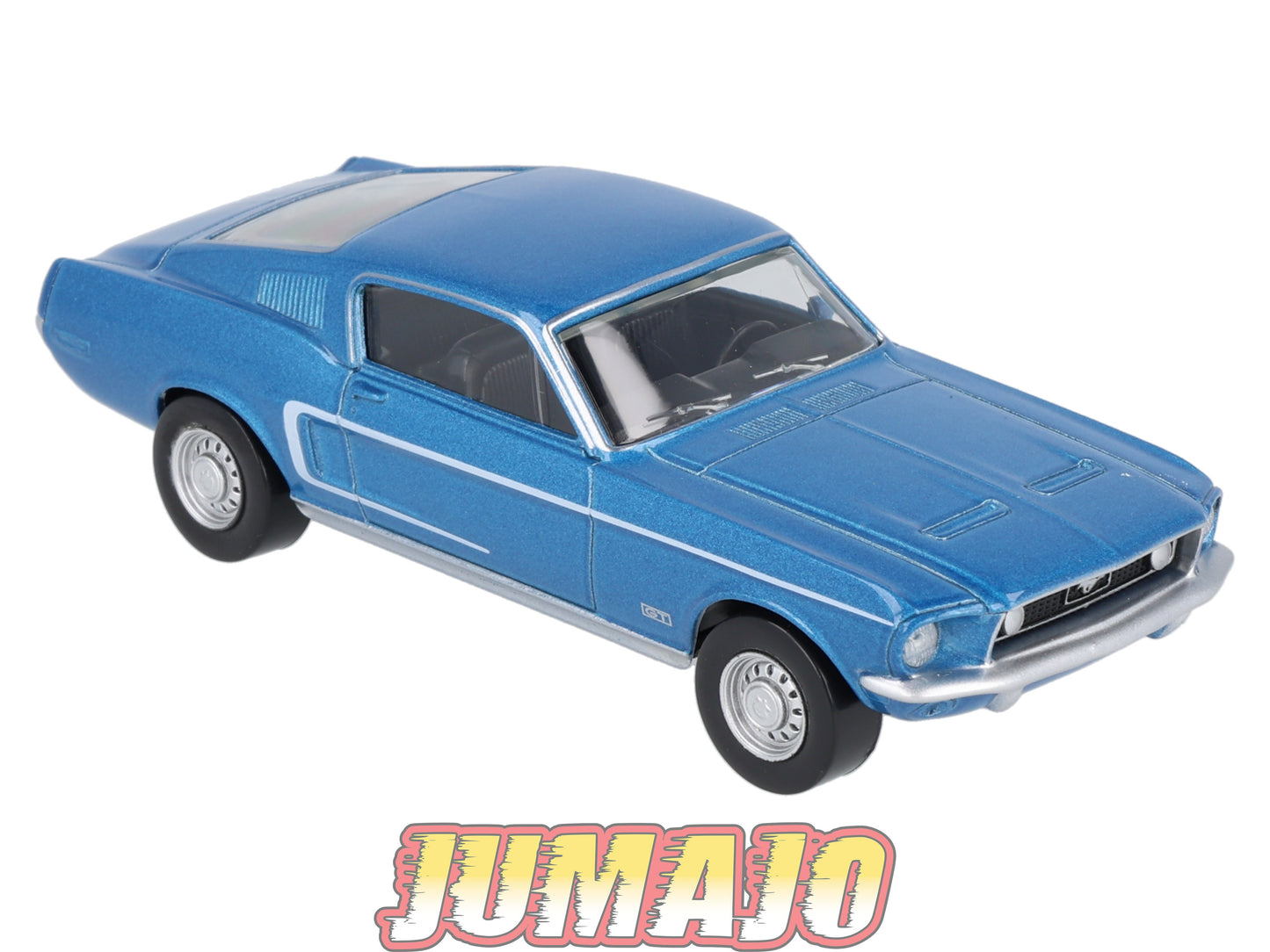 JC33 Voiture 1/43 JET-CAR NOREV : FORD Mustang fastback 1968 Bleue