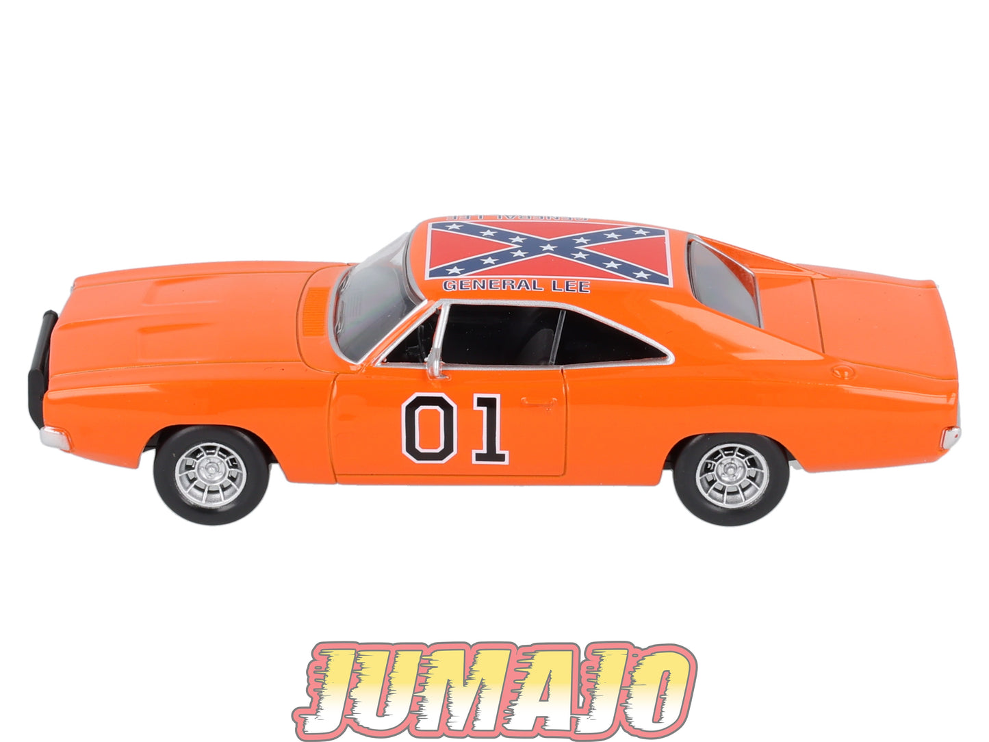 JC34 Voiture 1/43 JET-CAR NOREV : DODGE Charger orange General Lee #1