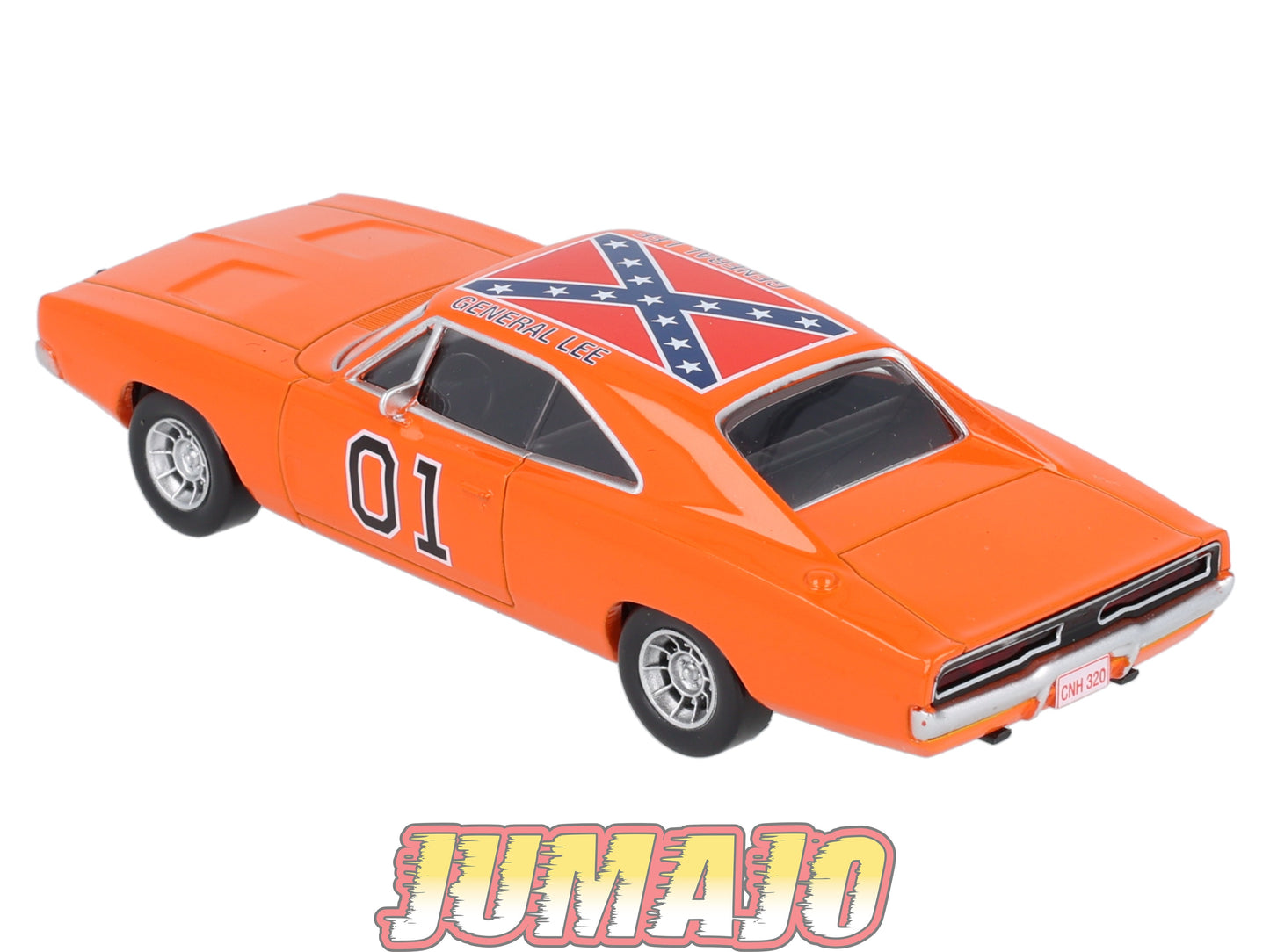 JC34 Voiture 1/43 JET-CAR NOREV : DODGE Charger orange General Lee #1