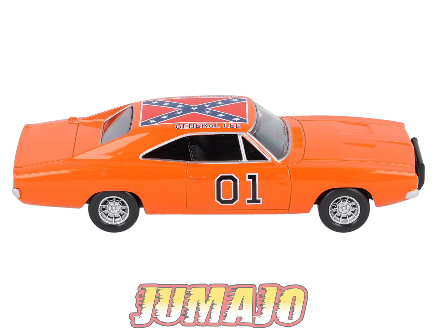 JC34 Voiture 1/43 JET-CAR NOREV : DODGE Charger orange General Lee #1