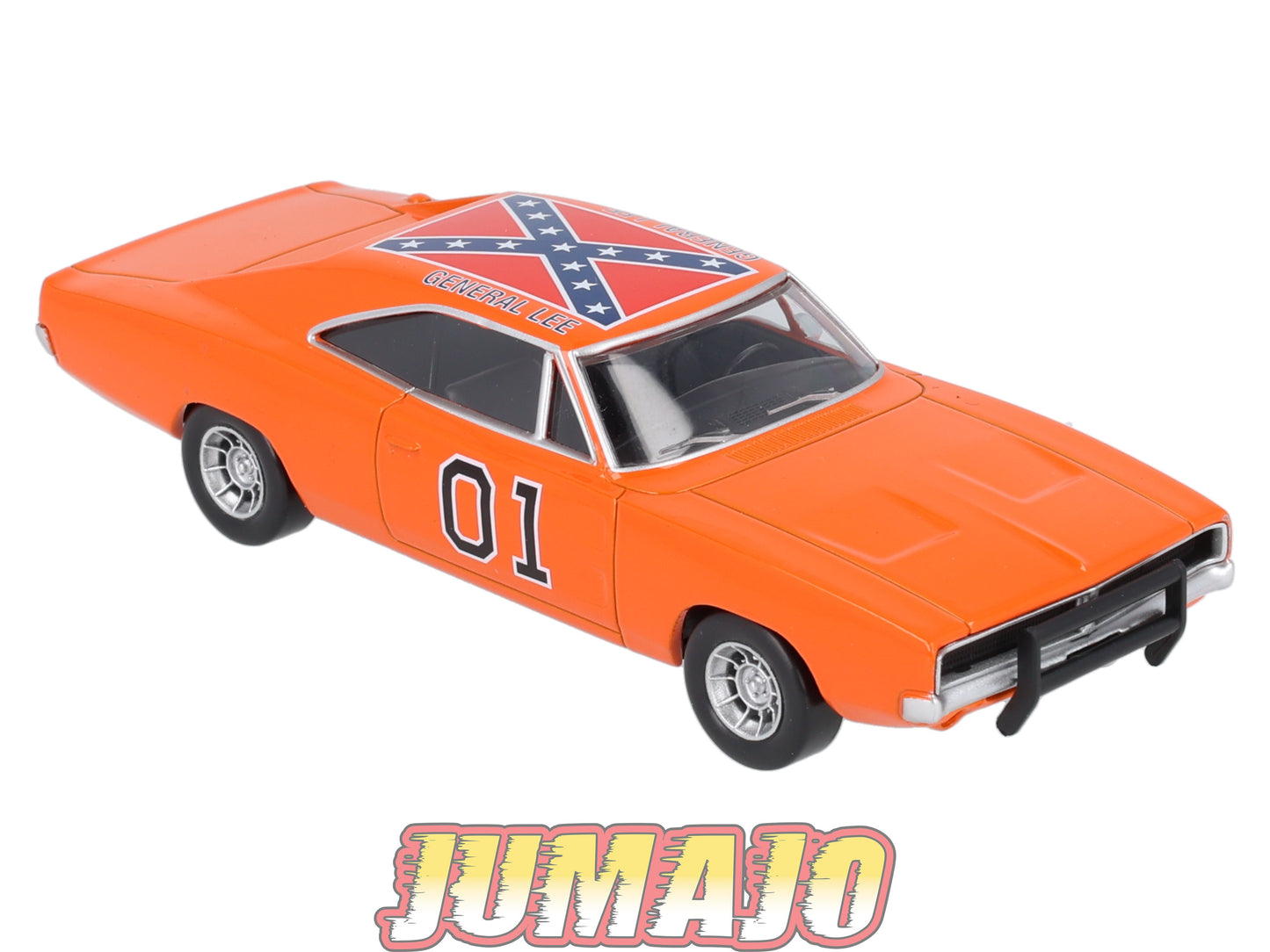 JC34 Voiture 1/43 JET-CAR NOREV : DODGE Charger orange General Lee #1