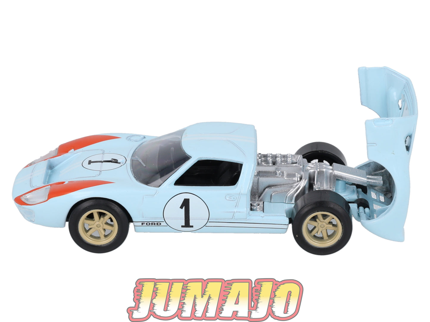 JC4 Voiture 1/43 JET-CAR NOREV : FORD GT40 #1 Bleue