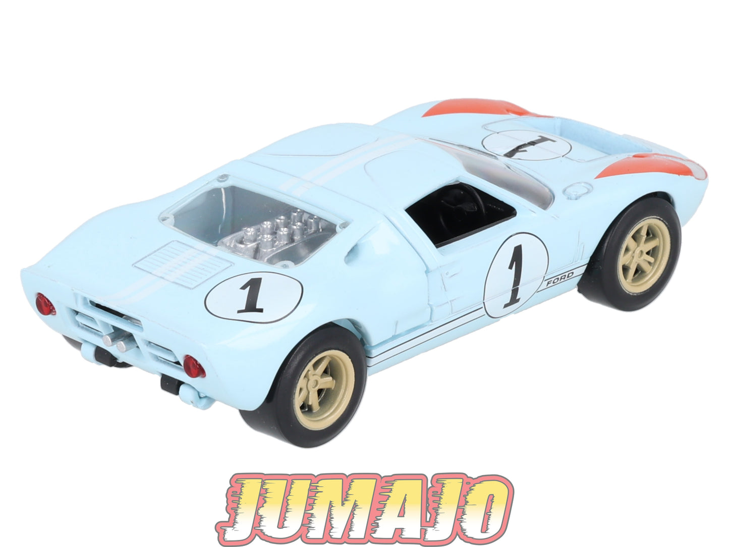 JC4 Voiture 1/43 JET-CAR NOREV : FORD GT40 #1 Bleue
