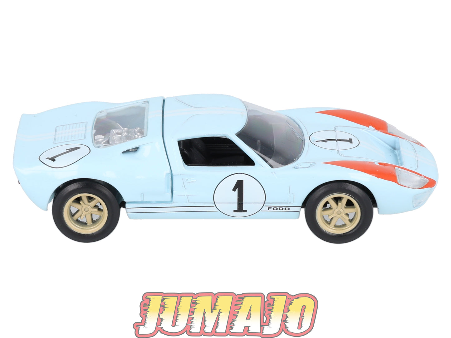 JC4 Voiture 1/43 JET-CAR NOREV : FORD GT40 #1 Bleue