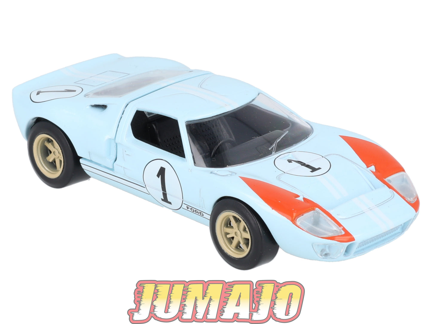 JC4 Voiture 1/43 JET-CAR NOREV : FORD GT40 #1 Bleue