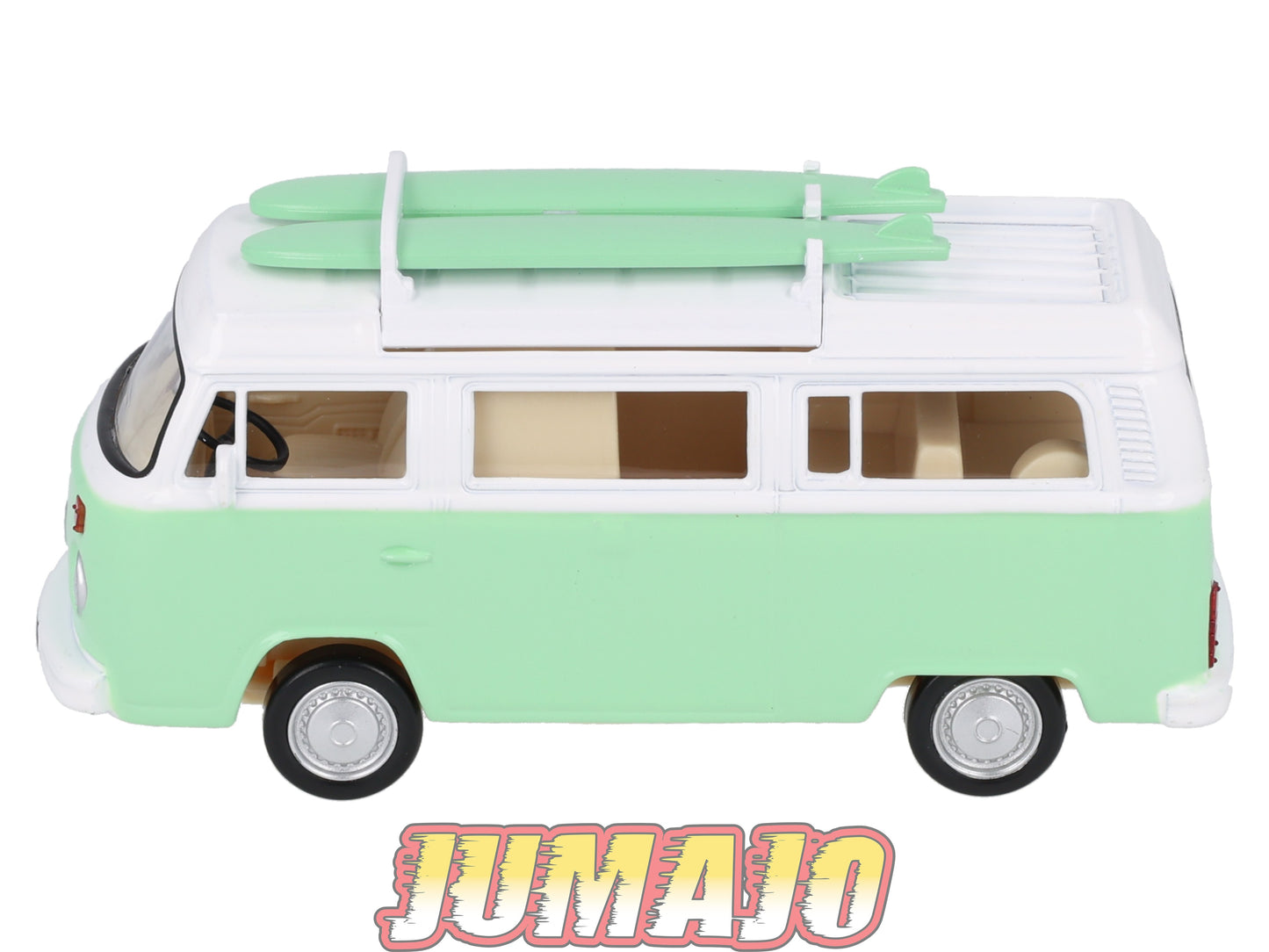 JC7 Voiture 1/43 JET-CAR NOREV : VOLKSWAGEN Combi T2 vert 1973