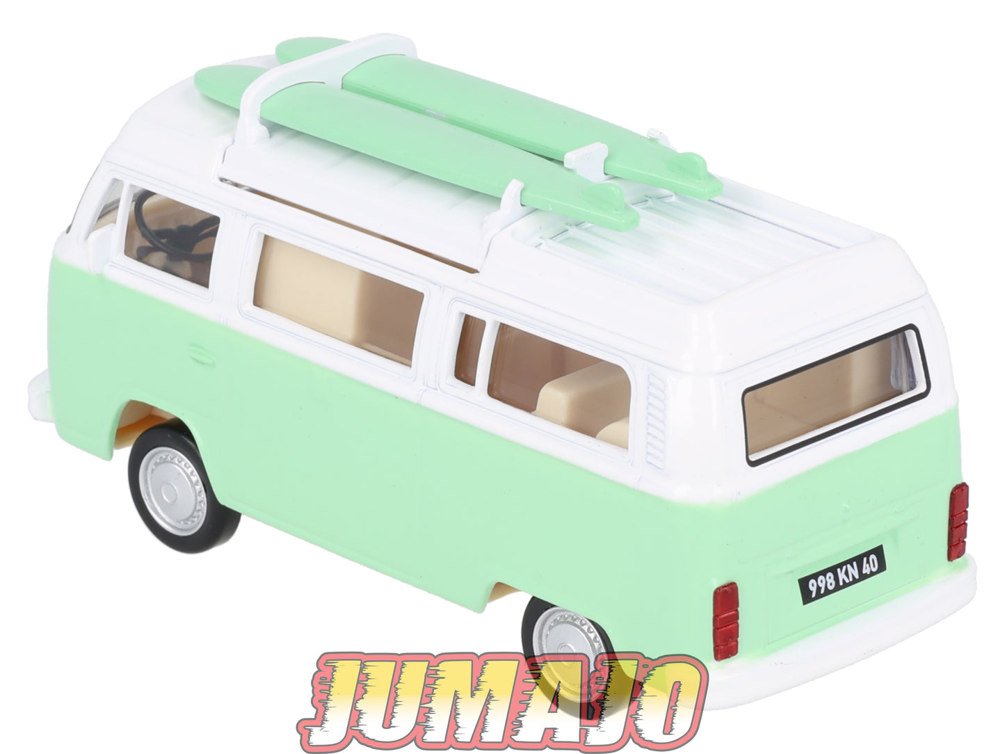 JC7 Voiture 1/43 JET-CAR NOREV : VOLKSWAGEN Combi T2 vert 1973