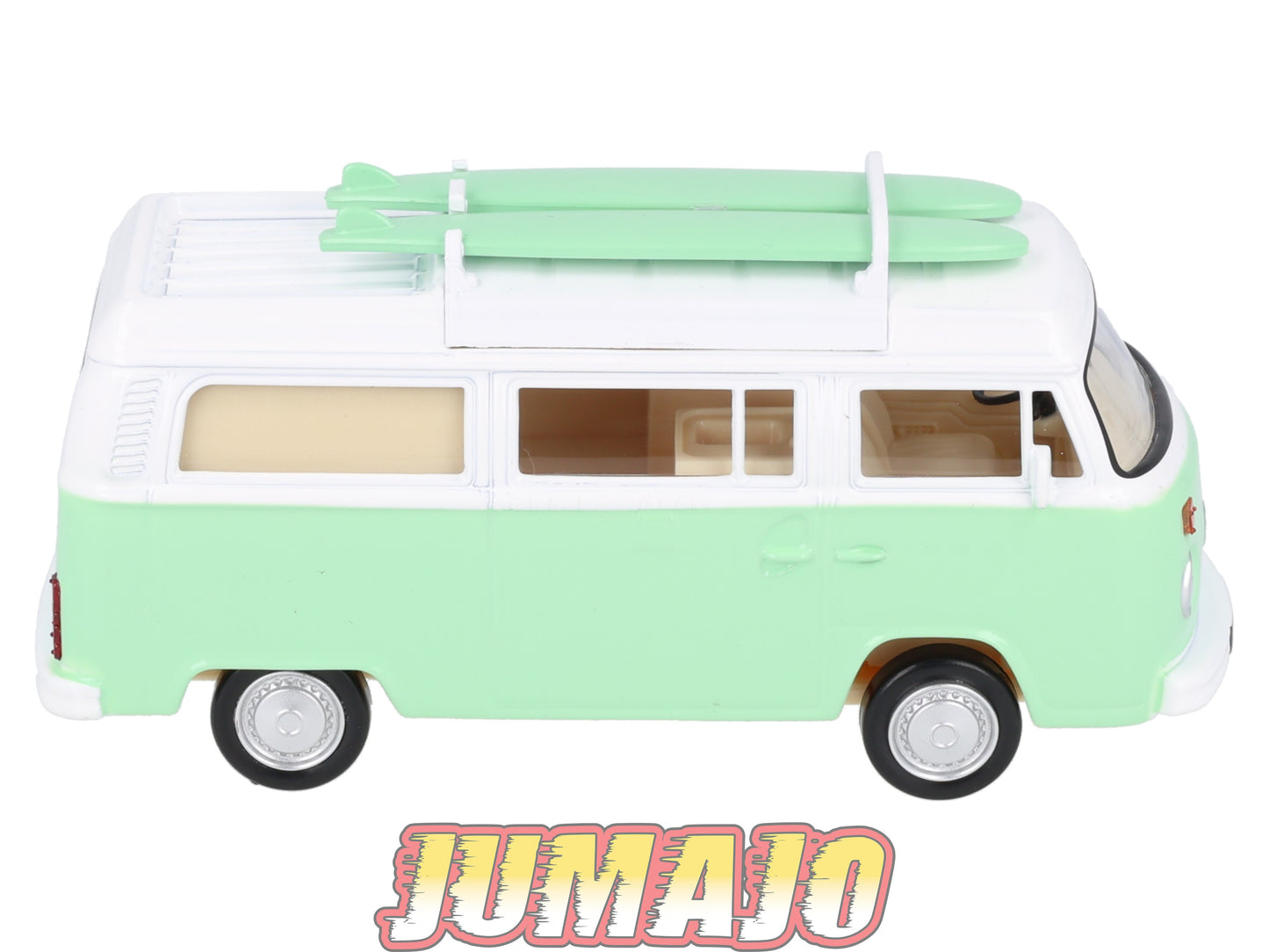 JC7 Voiture 1/43 JET-CAR NOREV : VOLKSWAGEN Combi T2 vert 1973