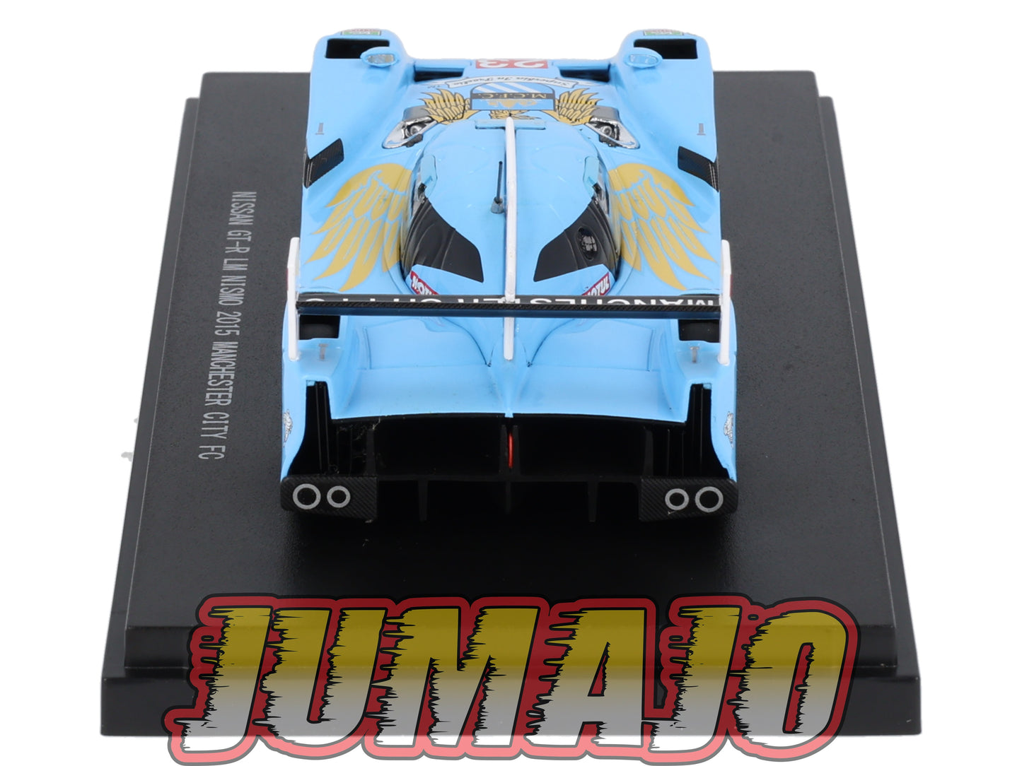 JPC20 voiture 1/43 EBBRO JAPON : NISSAN GT-R LM Nismo #23 2015 24H MANS Manchester city
