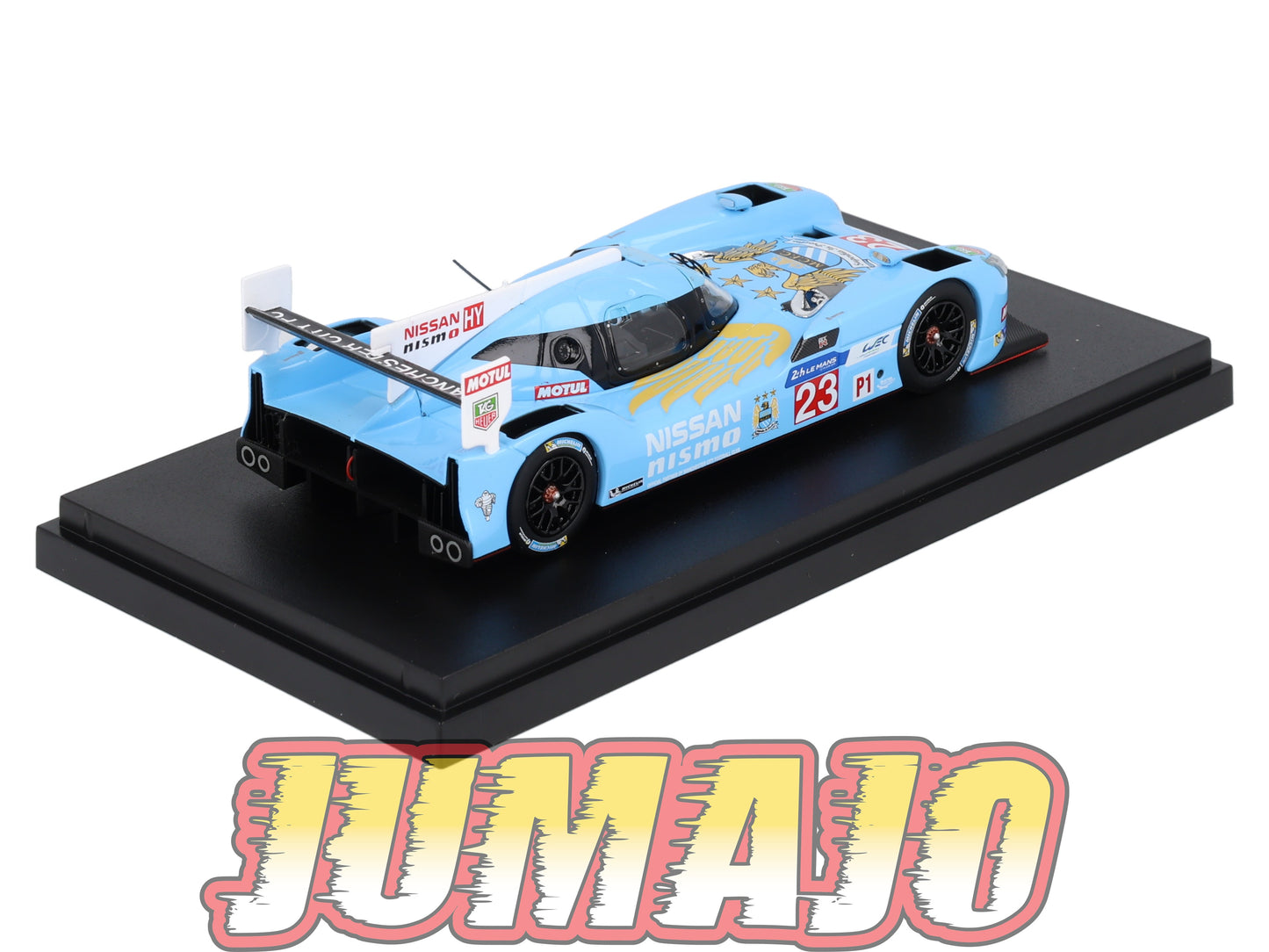 JPC20 voiture 1/43 EBBRO JAPON : NISSAN GT-R LM Nismo #23 2015 24H MANS Manchester city