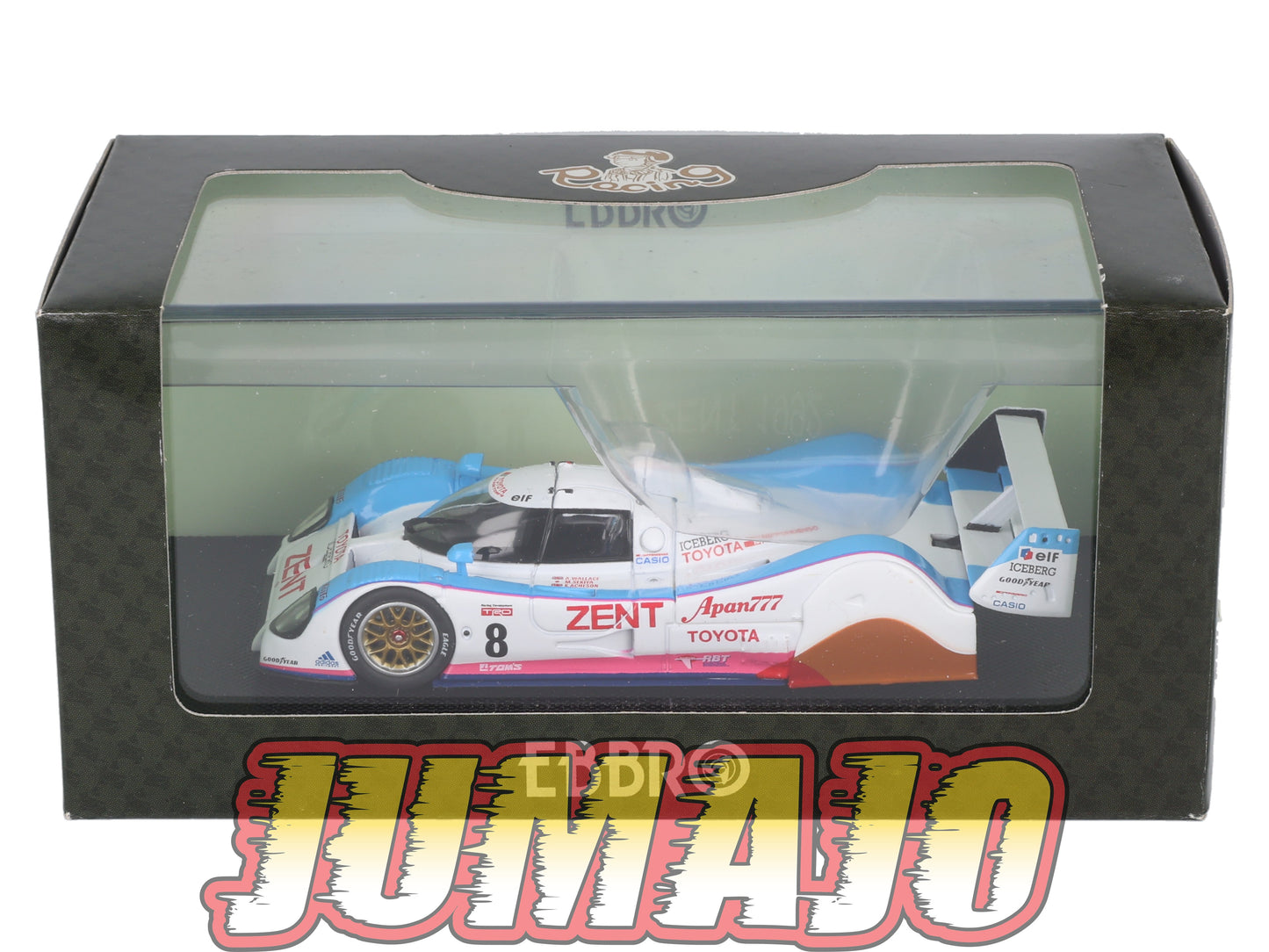 JPC6 voiture 1/43 EBBRO JAPON : 24H Mans TOYOTA TS010 Zent 1992