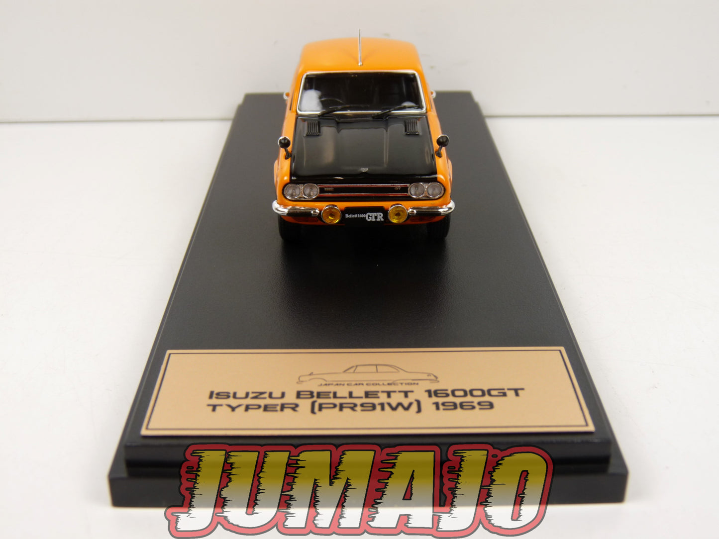 JPL11 1/43 HACHETTE Japon : Isuzu Bellett 1600GT typer (PR91W) 1969