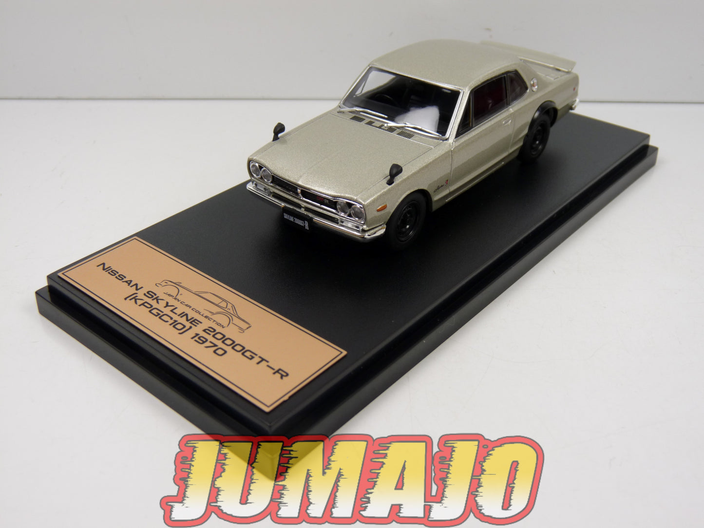 JPL14 1/43 HACHETTE Japon : Nissan Skyline 2000GT-R (KPGC10) 1970
