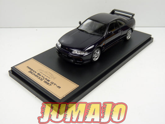 JPL41 1/43 HACHETTE Japon : Nissan Skyline GT-R (BCNR33) 1997