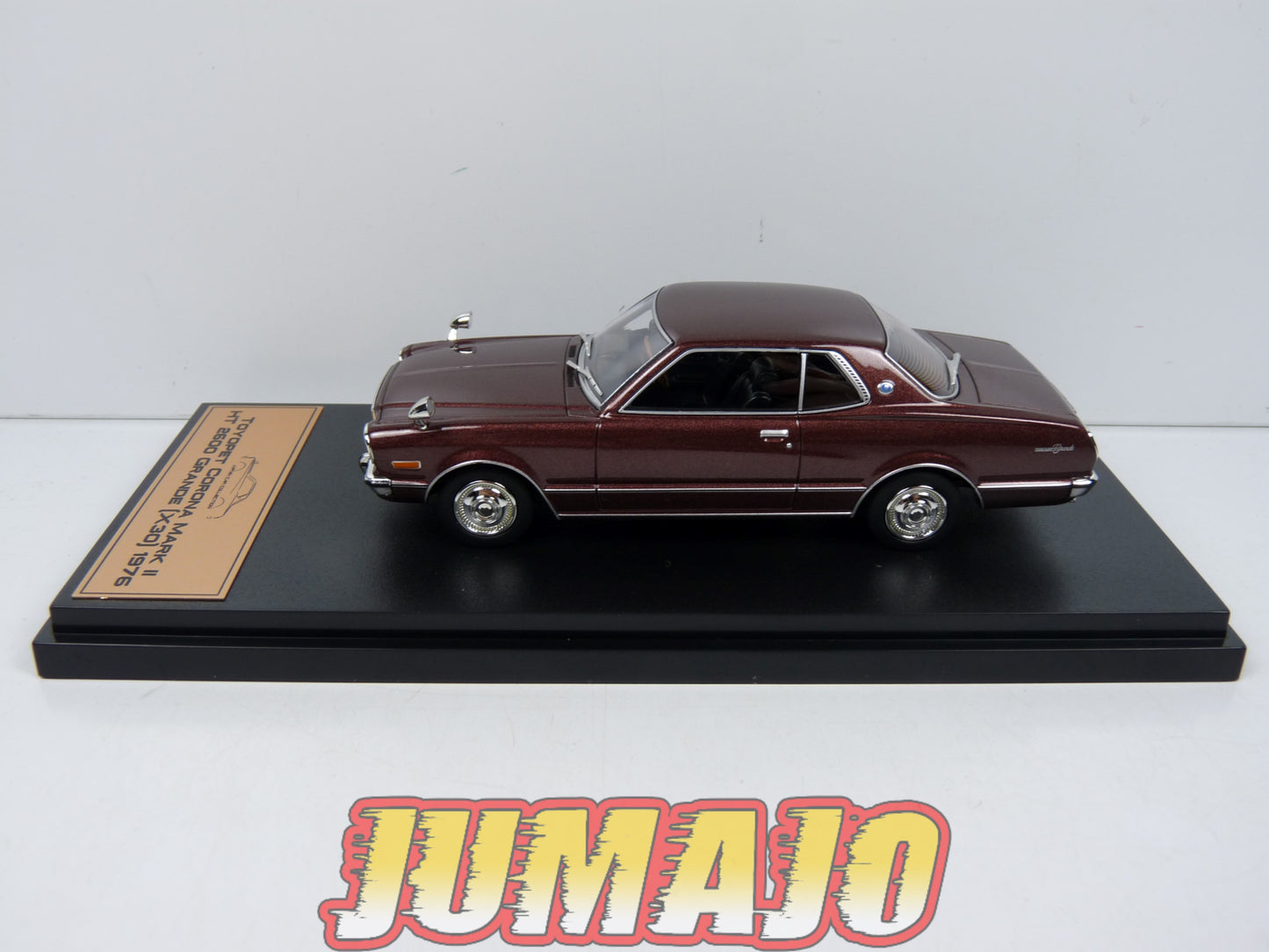 JPL42 1/43 HACHETTE Japon : TOYOPET Corona Mark II HT 2600 Grande (X30) 1976