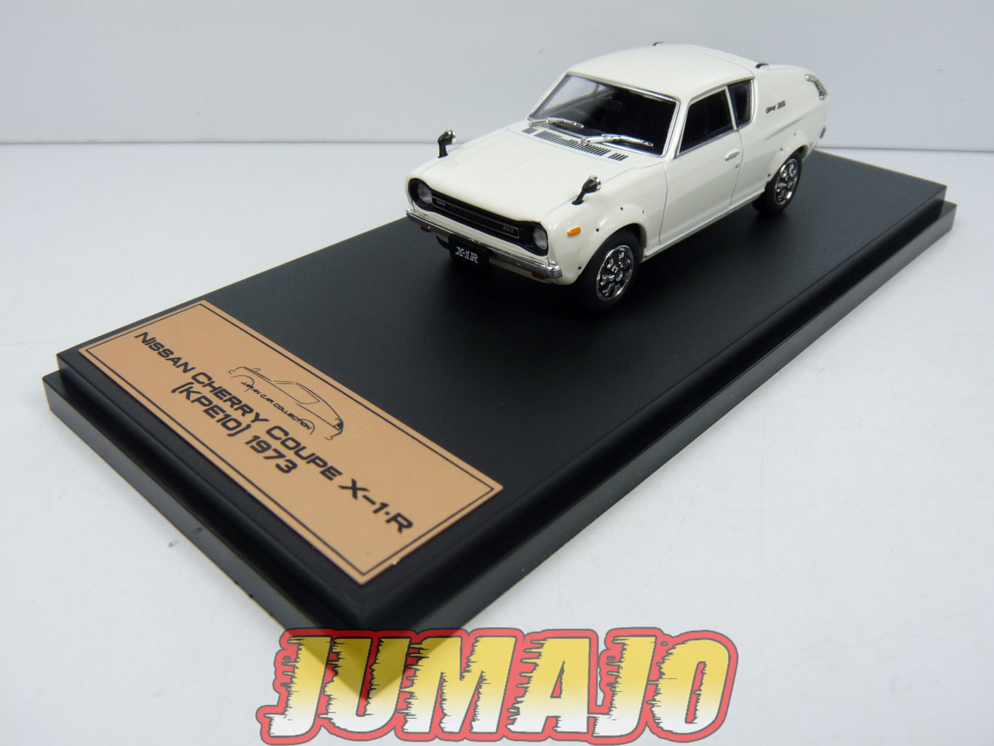 JPL47 1/43 HACHETTE Japon : NISSAN Cherry Coupe X-1.R (KPE10) 1973