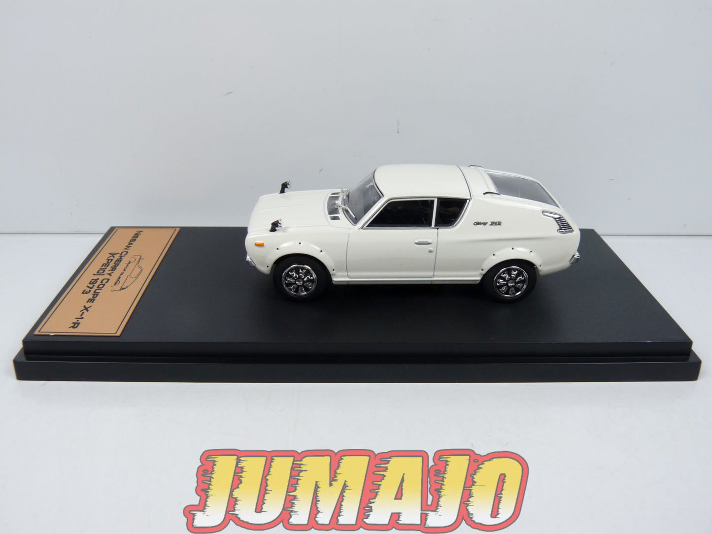 JPL47 1/43 HACHETTE Japon : NISSAN Cherry Coupe X-1.R (KPE10) 1973