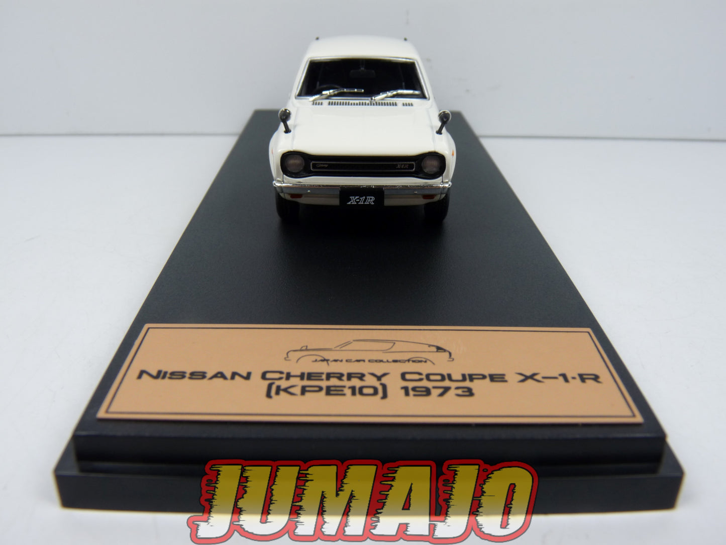 JPL47 1/43 HACHETTE Japon : NISSAN Cherry Coupe X-1.R (KPE10) 1973