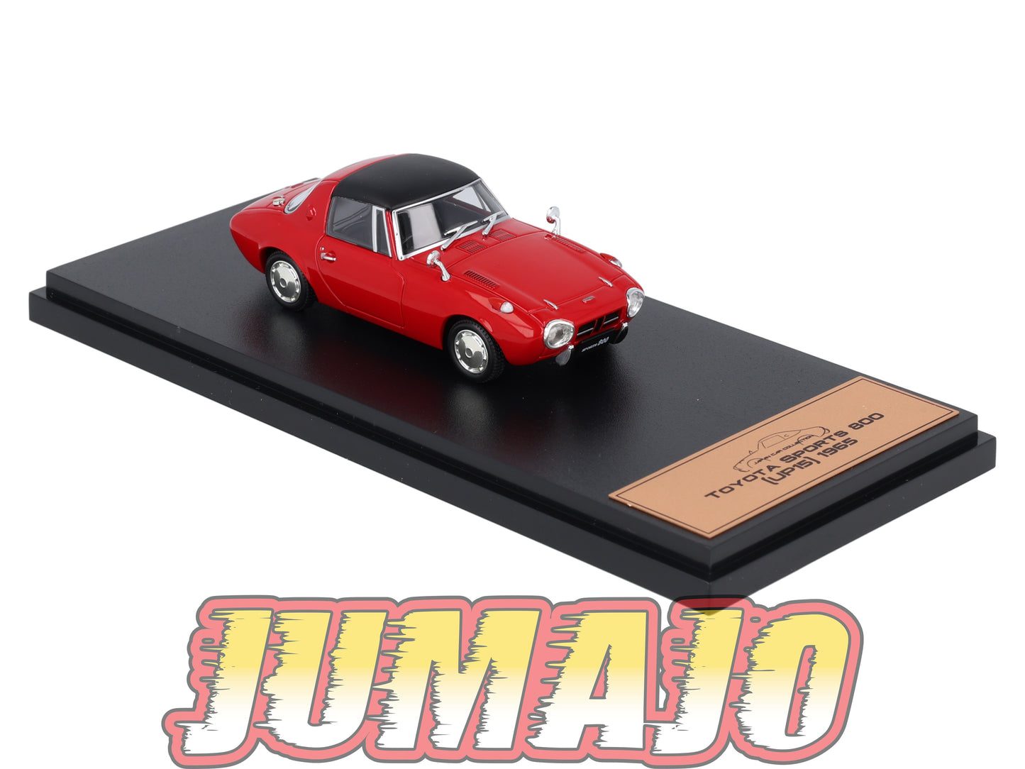 JPL67 1/43 HACHETTE Japon : TOYOTA Sports 800 (UP15) 1965