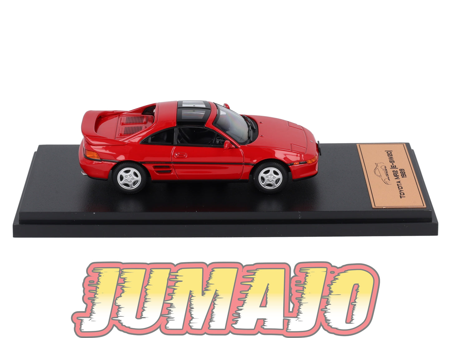 JPL70 1/43 HACHETTE Japon : TOYOTA MR2 (E-SW20) 1989