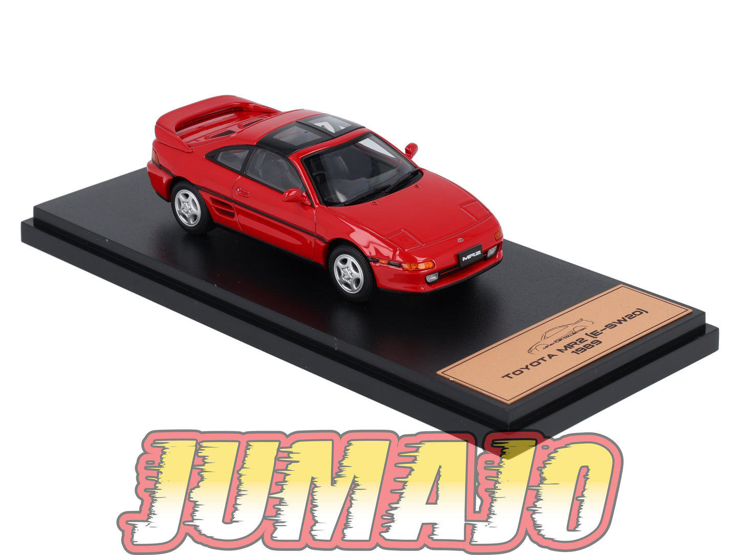 JPL70 1/43 HACHETTE Japon : TOYOTA MR2 (E-SW20) 1989