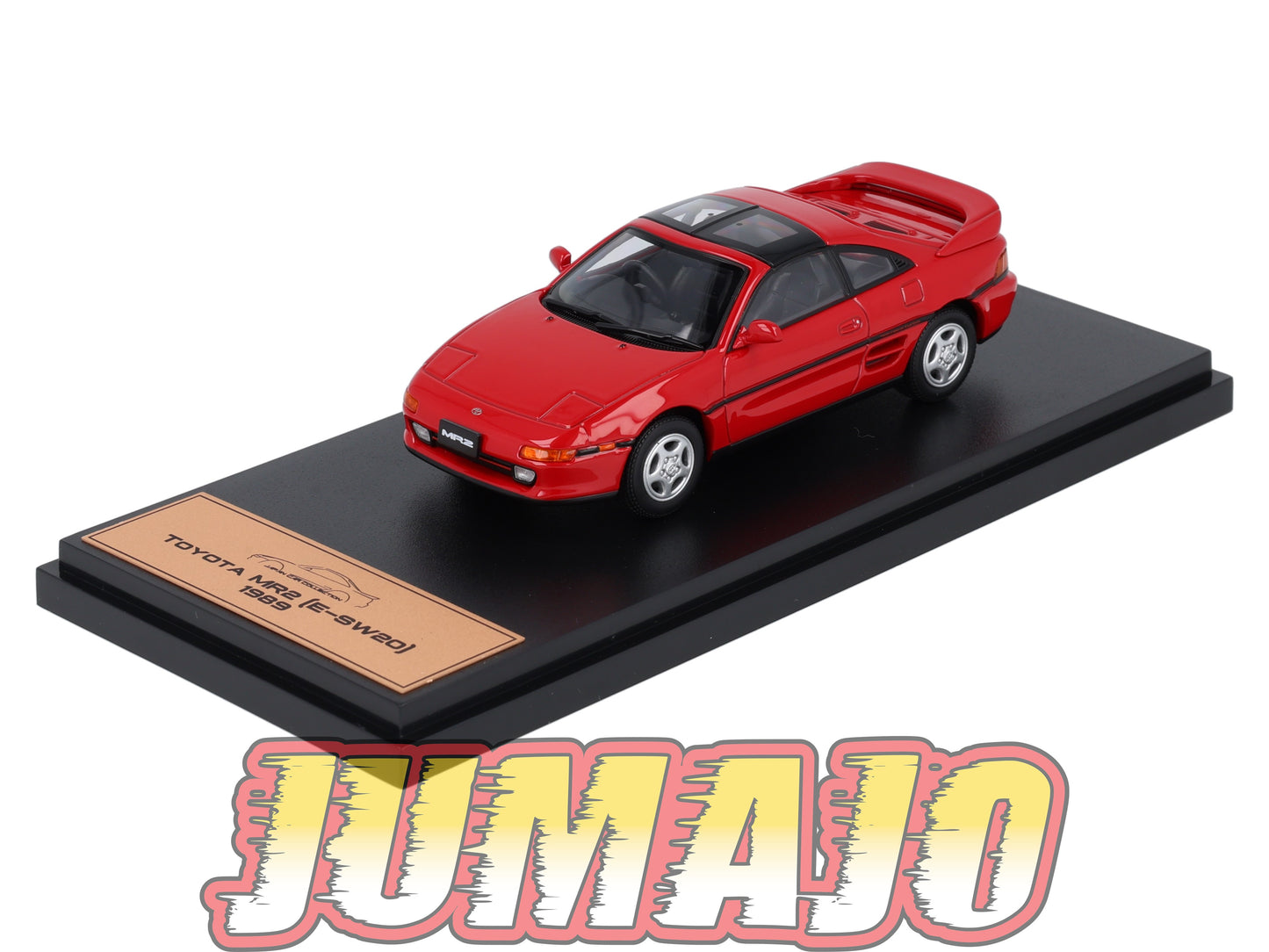 JPL70 1/43 HACHETTE Japon : TOYOTA MR2 (E-SW20) 1989