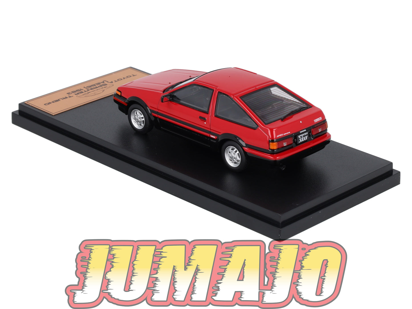 JPL76 1/43 HACHETTE Japon : TOYOTA Sprinter Trueno (AE86) 1983