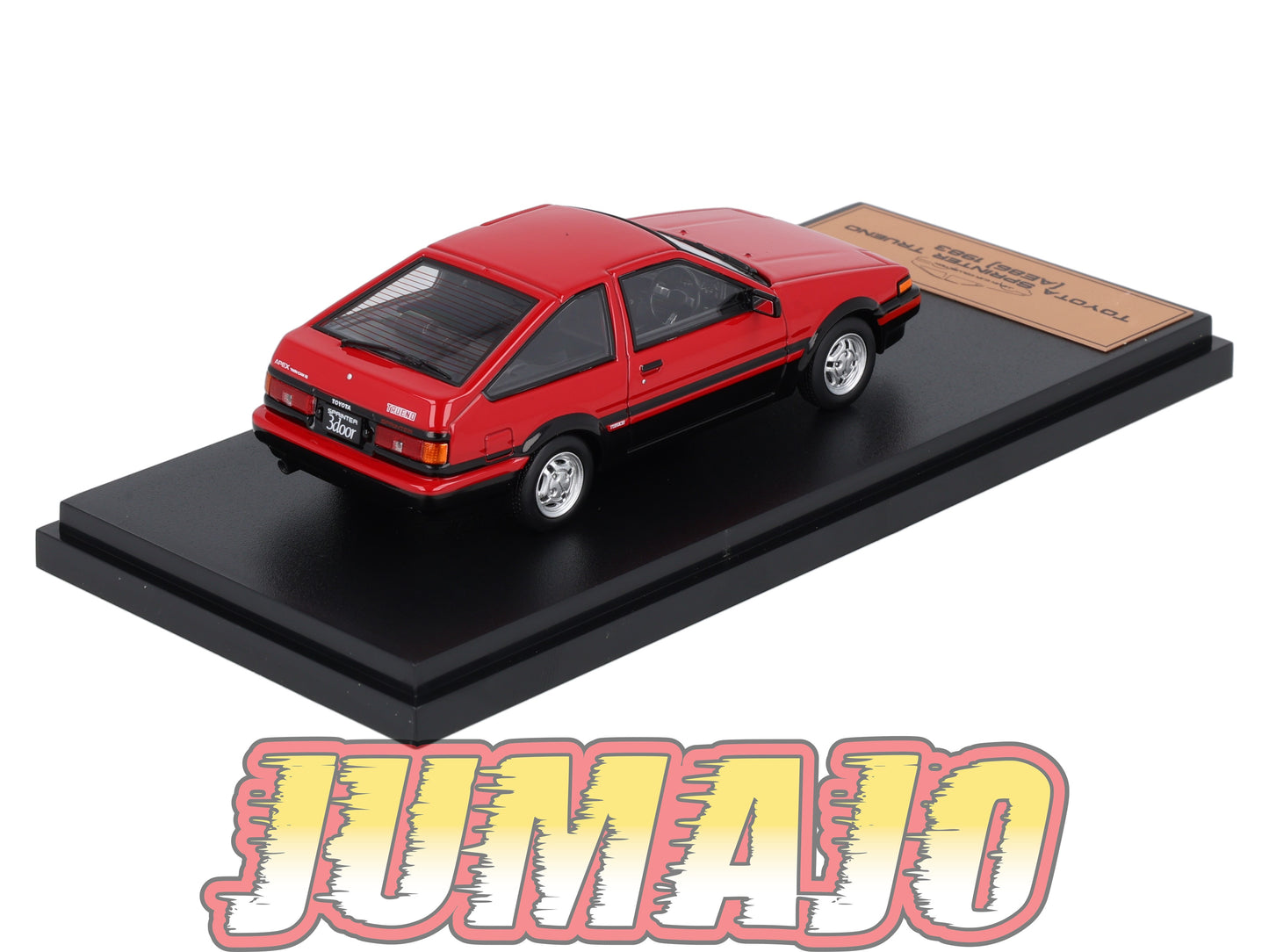 JPL76 1/43 HACHETTE Japon : TOYOTA Sprinter Trueno (AE86) 1983