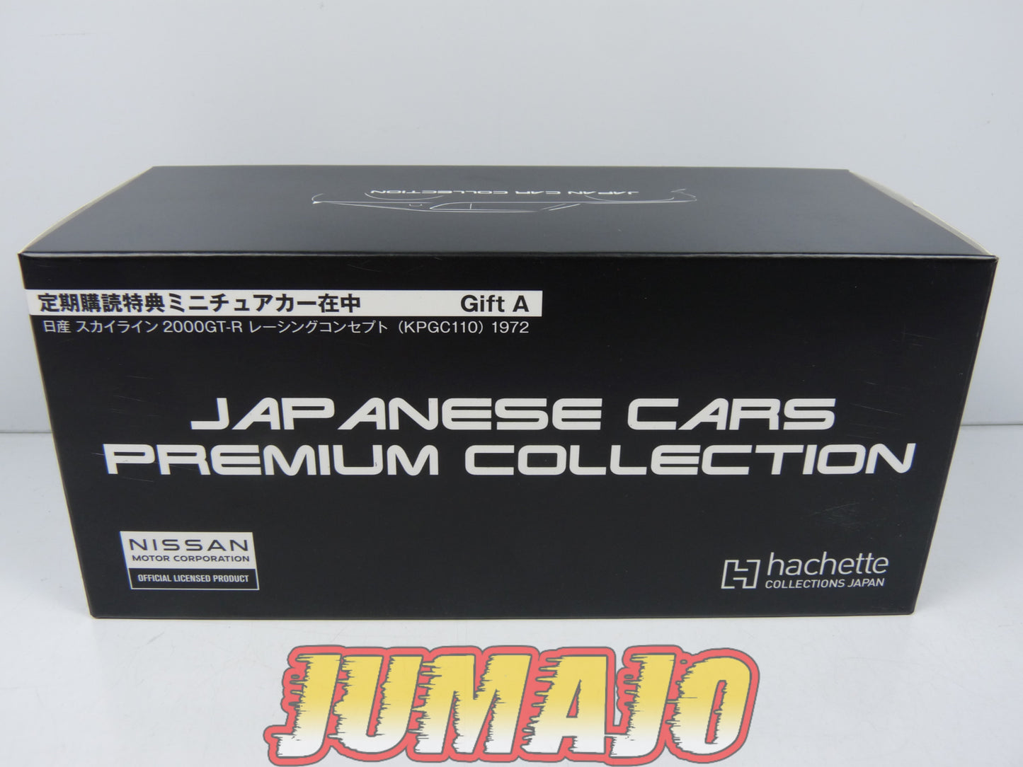 JPL801 1/43 HACHETTE Japon : NISSAN Skyline 2000GT-R Racing Concept CADEAU 1972